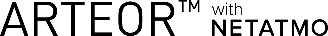 Legrand Arteor with Netatmo Logo